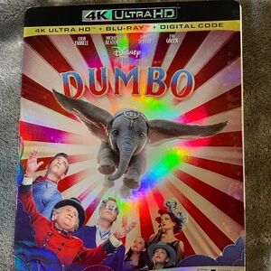 Disney Dumbo 4K Ultra HD Blu-ray - Red and Blue
